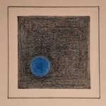 Annelies van Strater, Suprematisme met blauwe aardbol, 8-3-2022