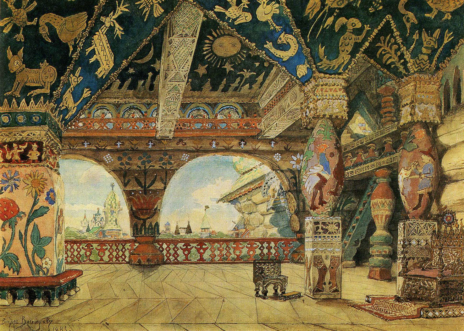 Tsar Berendey's Chambers_Art History-IW